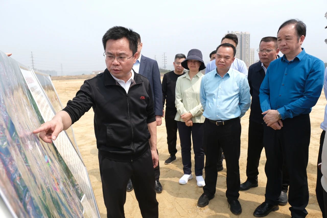 市领导率队调研广西文化旅游发展大会重点项目 