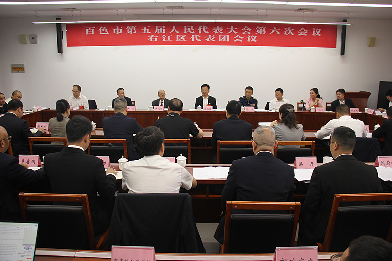 王永超参加右江区代表团审议时强调 立足区位优势和资源禀赋 推动高质量发展取得新成效