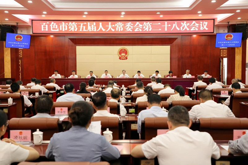 市第五届人大常委会第二十八次会议召开