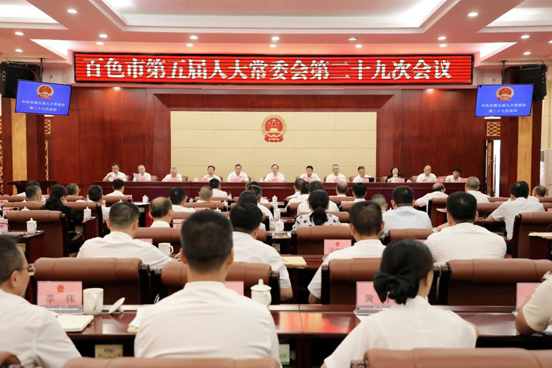 市五届人大常委会第二十九次会议召开