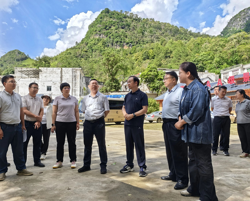 自治区文旅厅调研指导组到百色调研广西文旅大会筹备工作