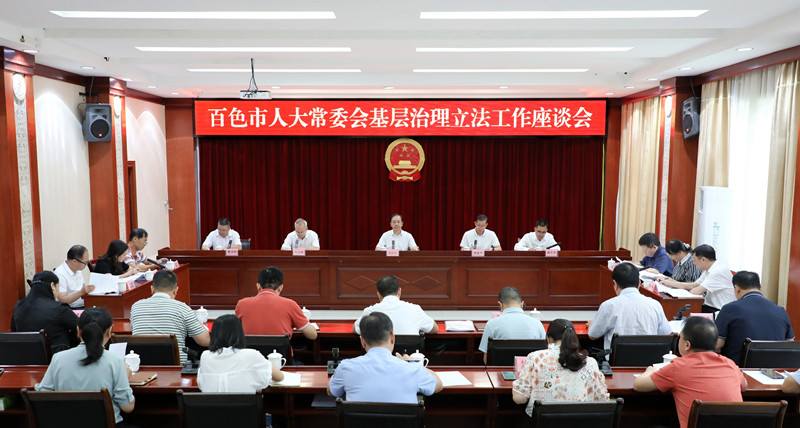 市人大常委会召开基层治理立法工作座谈会