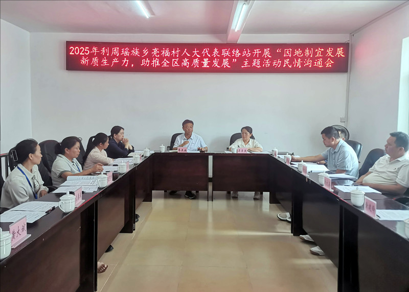 韦正业以人大代表身份到田林县开展进站履职活动