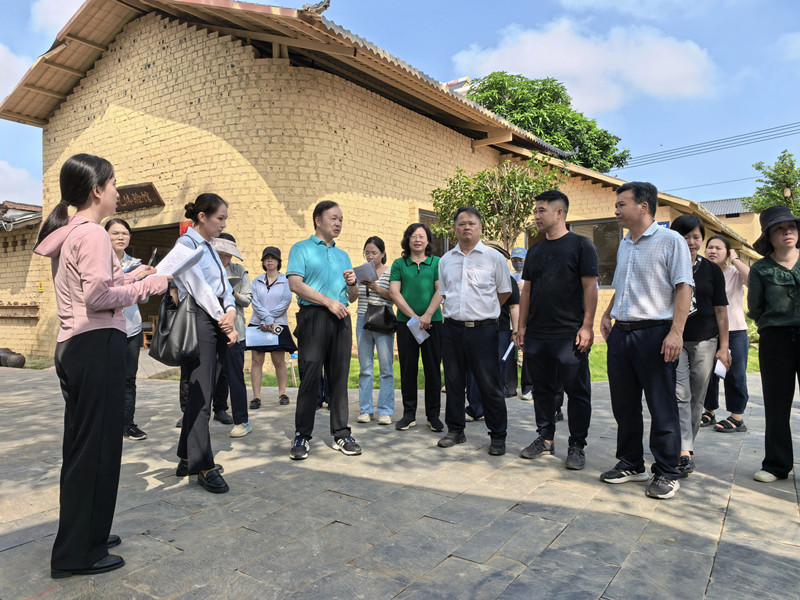 周武红现场指导检查2025年广西文化旅游发展大会考察观摩点演练准备工作
