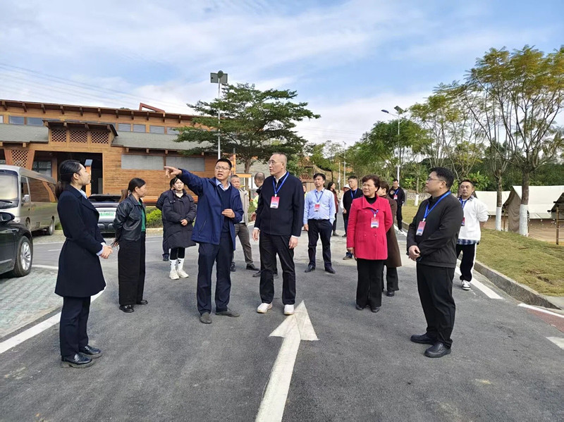 百色市第五届人大代表靖西市代表团2025年集中视察工作顺利开展